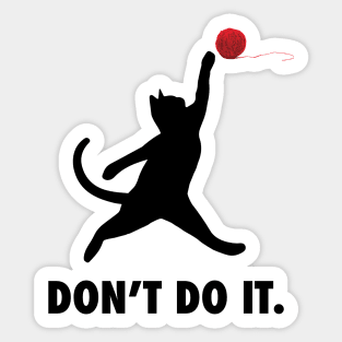 The Jumpcat logo Sticker